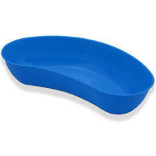 Kidney Dish - Plastic  150mm Blue