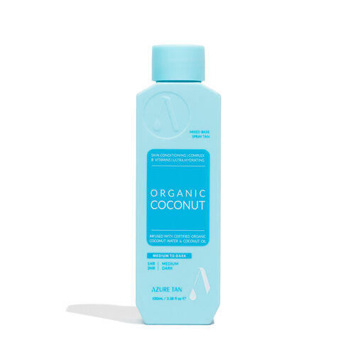 Azure Tan Pro Mist - Organic Coconut - Medium To Dark 1 Litre