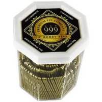 999 Premium Bobby Pins 1.5in Gold 250g 