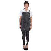 Salon Smart Cover Up Apron Black    