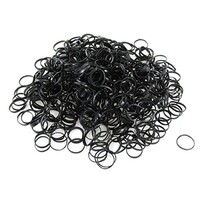 Hair Elastic Bands Black 12mm 250pk