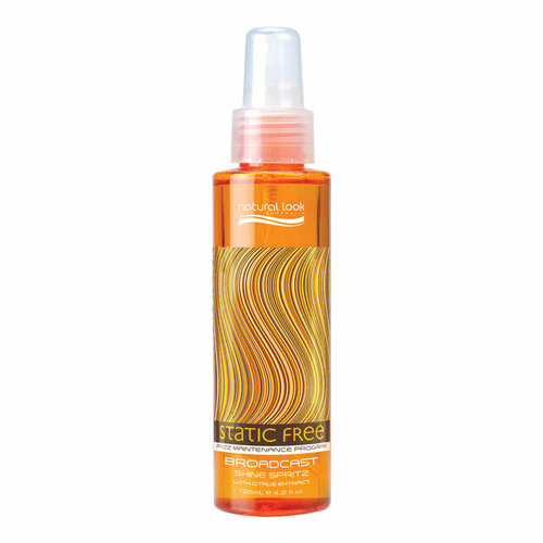 Natural Look Static Free Frizz Maintenance Program Broadcast Shine Spritz 125ml