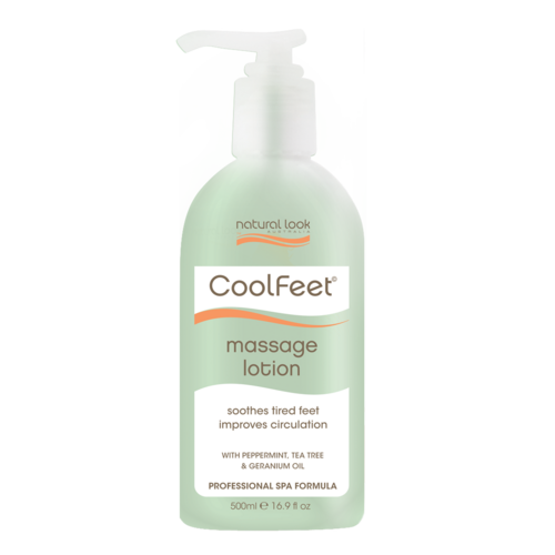 Natural Look Cool Feet Pedicure Massage Lotion 500ml